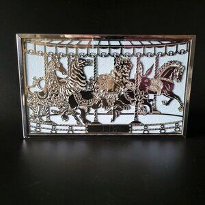 Vintage Melannco Carousel Photo Album 4" x 6" Refillable & Expandable *Read